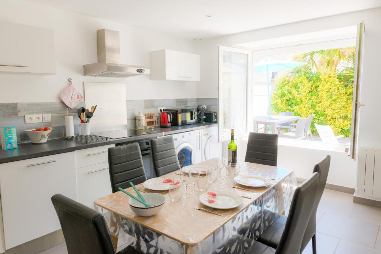 Vacances Pour 6 A Saint Guenole Penmarcʼh Exterior foto