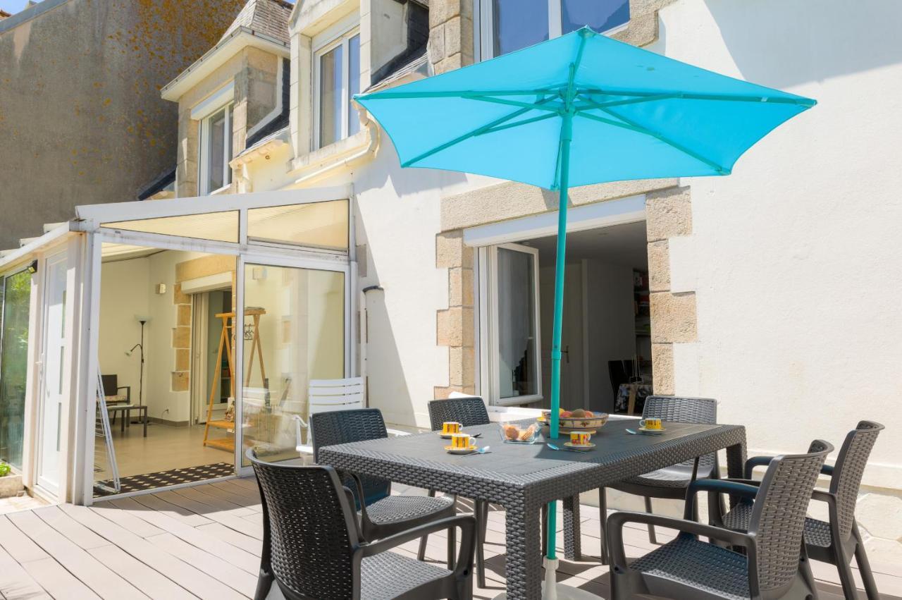 Vacances Pour 6 A Saint Guenole Penmarcʼh Exterior foto