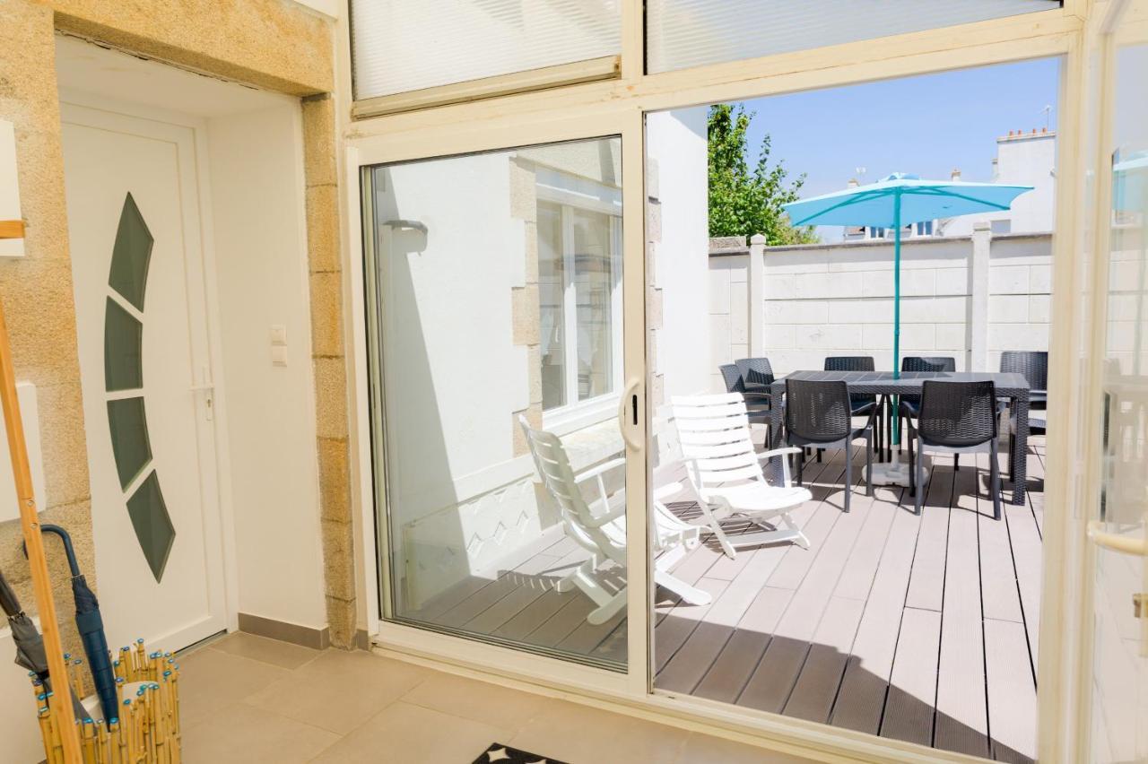 Vacances Pour 6 A Saint Guenole Penmarcʼh Exterior foto