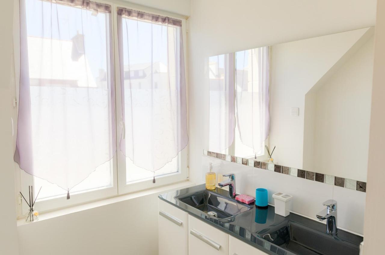 Vacances Pour 6 A Saint Guenole Penmarcʼh Exterior foto